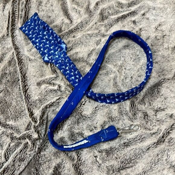 Men’s tie made into a dog leash blue Tommy Hilfiger | Sz OS - Picture 2 of 5